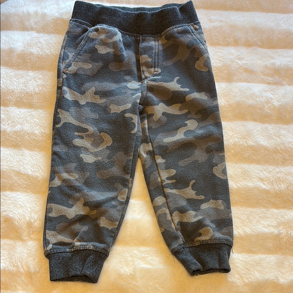 Kids Camouflage Jogger Pants